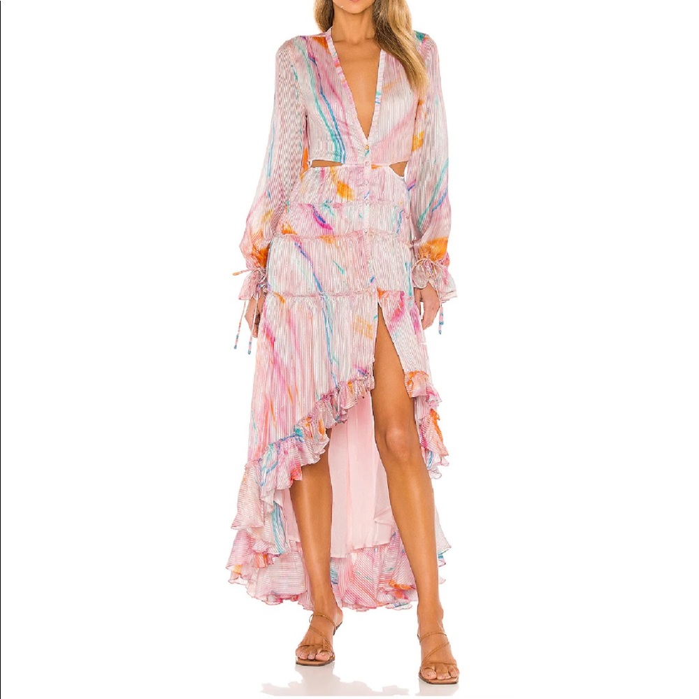 ROCOCCO SAND - worn once, Davina high-low dress